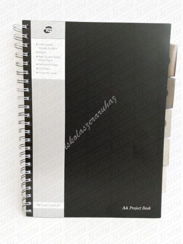 Pukka Pad A/4 Project Book 125 lapos, vonalas füzet