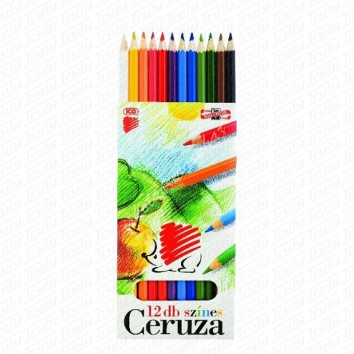 Süni Ico hatszögletű színes ceruza 12-es