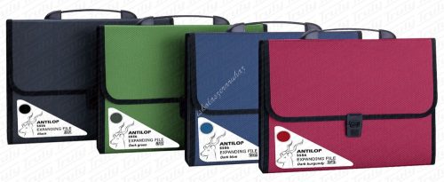 Antilop PP irattartó táska 5556, 4 színben