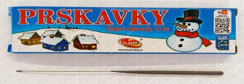 Karácsonyi csillagszóró 16 cm 10 darabos