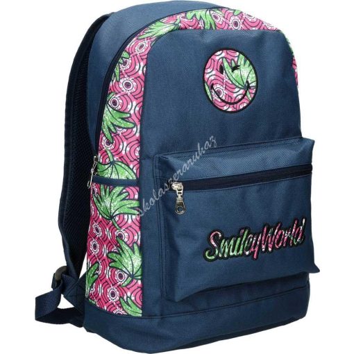 Street Smiley virág hátizsák 530171
