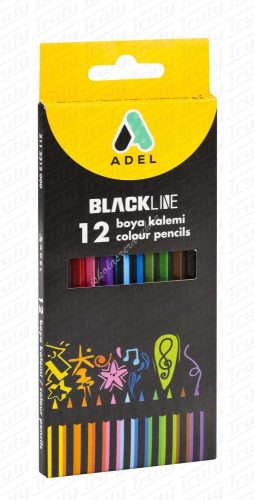 Adel BlackLine színes ceruza  12-es 2312