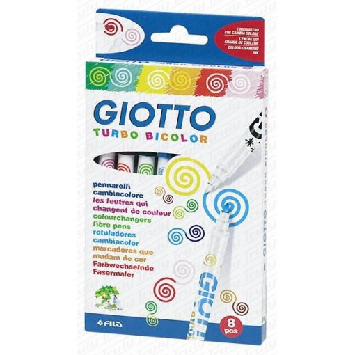 Giotto Turbo Bicolor varázsfilc 8as