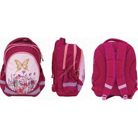 Street Hátizsák ergonómikus - Gold butterfly 235814