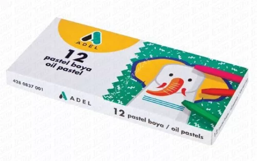 Adel olajpasztell 837 hatszögletű 12-es