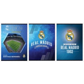 Real Madrid iskolai füzet A/5