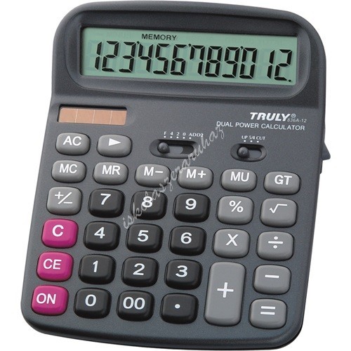 Számológép Truly 836A-12 asztali