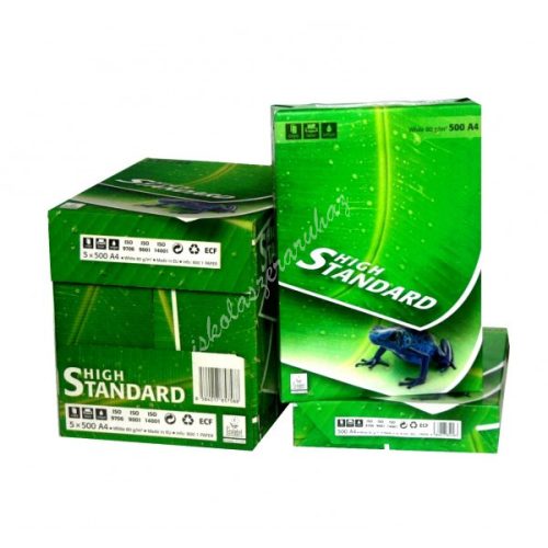 High Standard A/4-es 80gr.-os fénymásoló papír