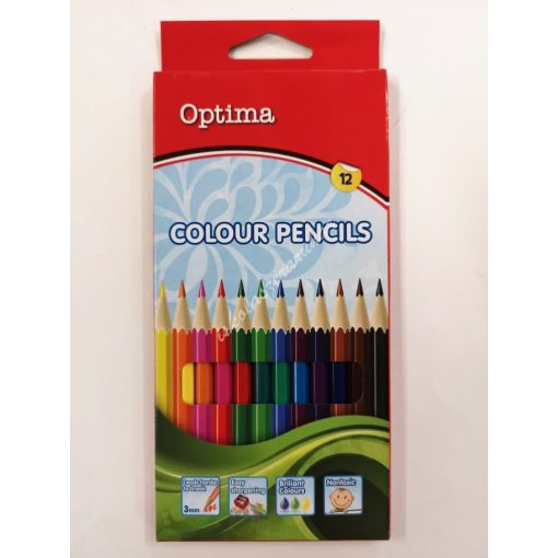 OP színes ceruza készlet 12-es
