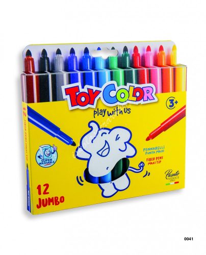 ToyColor Jumbo filctoll készlet (12db) - 0041