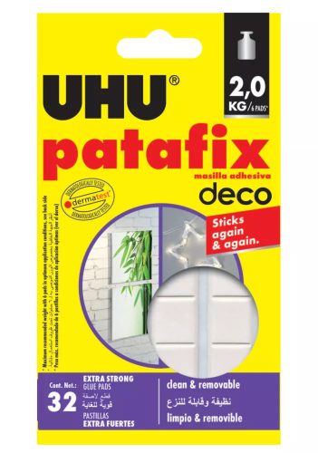 14- UHU Gyurmaragasztó Patafix 32 darabos - 40660