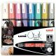 Folyékony kréta Uni Chalk 5M 8 darabos metál - PWE-5M