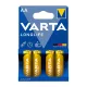 13- Elem Varta ceruza AA Longlife LR06 - BL4