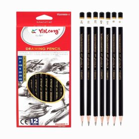06- Ceruza szett YaLong 4B-2H (12 darabos) YL83022-1