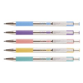 Zebra F-301 golyóstoll pasztell - 5 színben